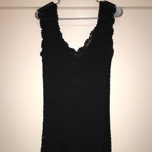 Women’s Navy Crochet Dress
